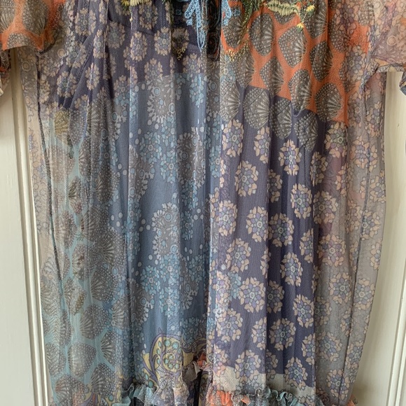 Johnny Was Dani Mesh (Slip) Dress Size XS NWT - Picture 8 of 13